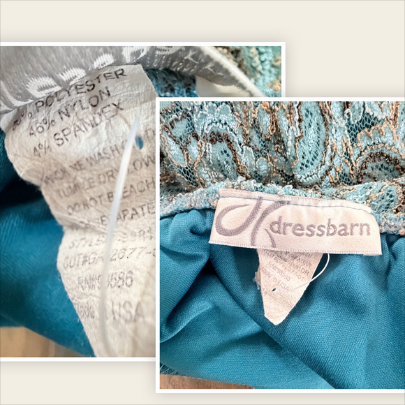 Dress Barn Y2K Vintage Fairycore Coastal Coquette Whimsigoth 3D paisley top SM - Picture 7 of 8